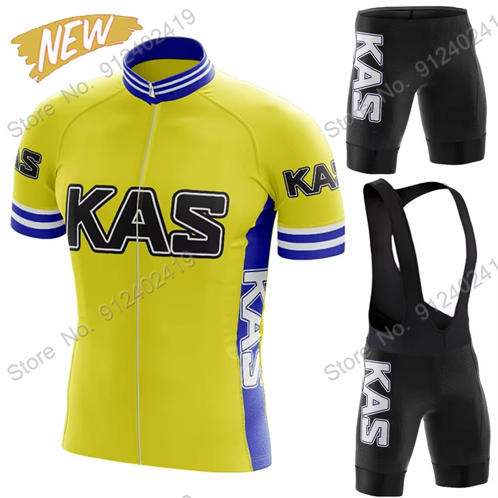Cycling Commuter Clothing - Новый ретро-комплект велоформы Kas Team 2026: