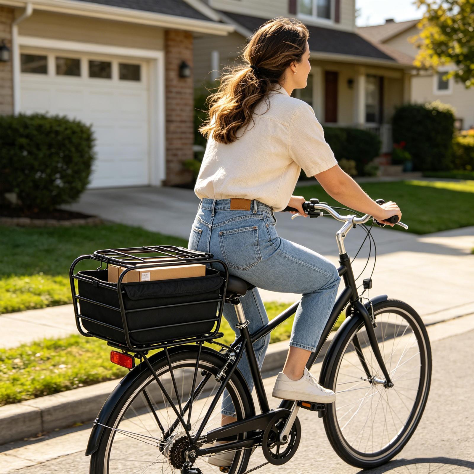 Прочная велосипедная корзина б – обзор и цена Cycling To Commute
