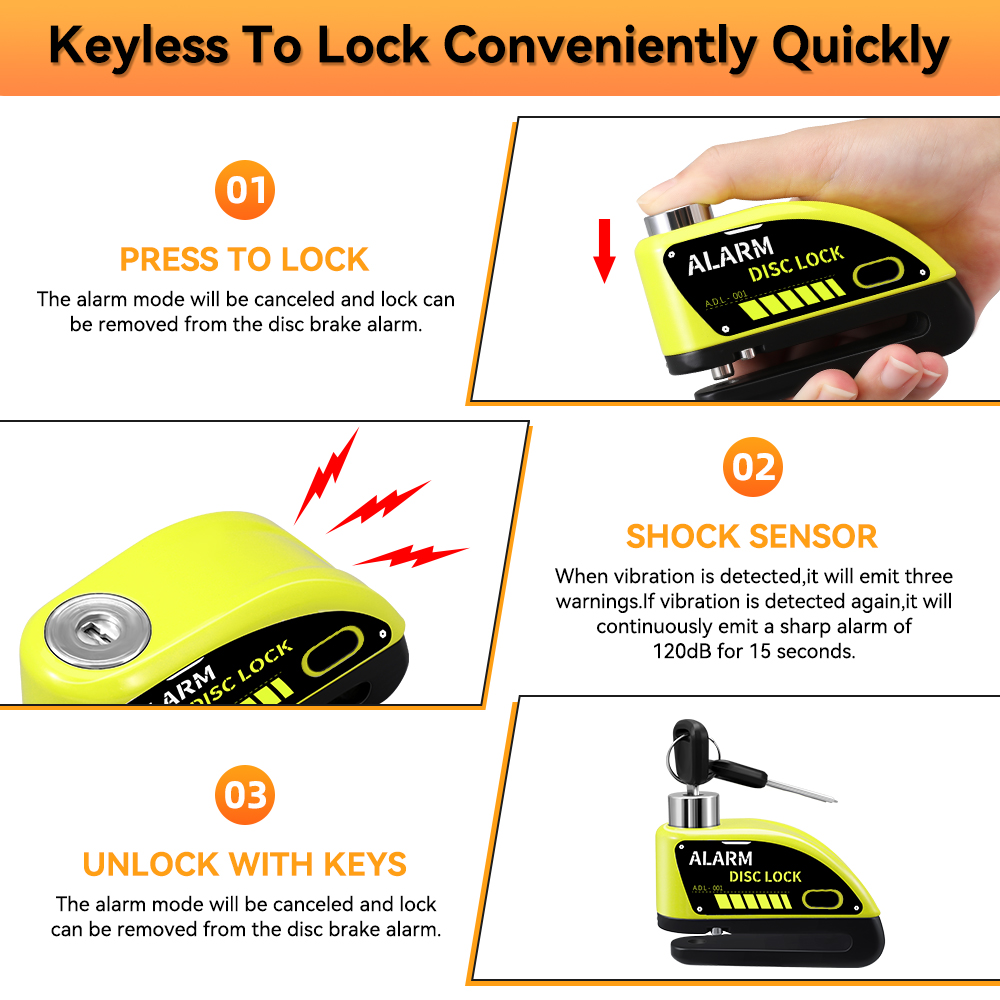Новая велосипедная сигнализаци – обзор и цена Commuter Bike Lock