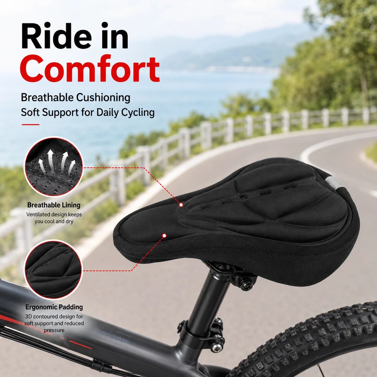 3D-чехол для велосипедного сед – обзор и цена Commuting By Bike