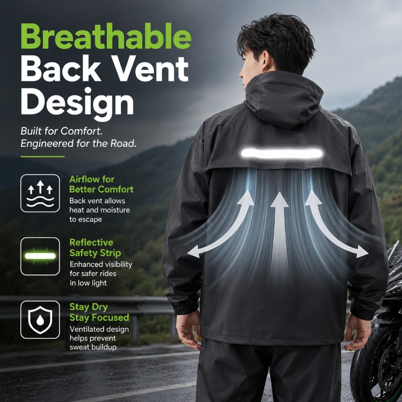 Универсальный водонепроницаемы – обзор и цена Cycling Commuter Rain Jacket